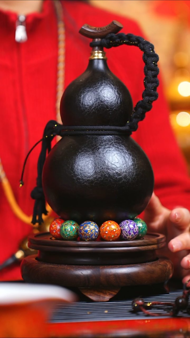 【闪购商品】JV040非遗臻选大漆酒葫芦