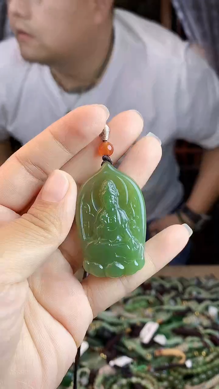 和田玉未镶嵌挂件多样性发货拍一发一