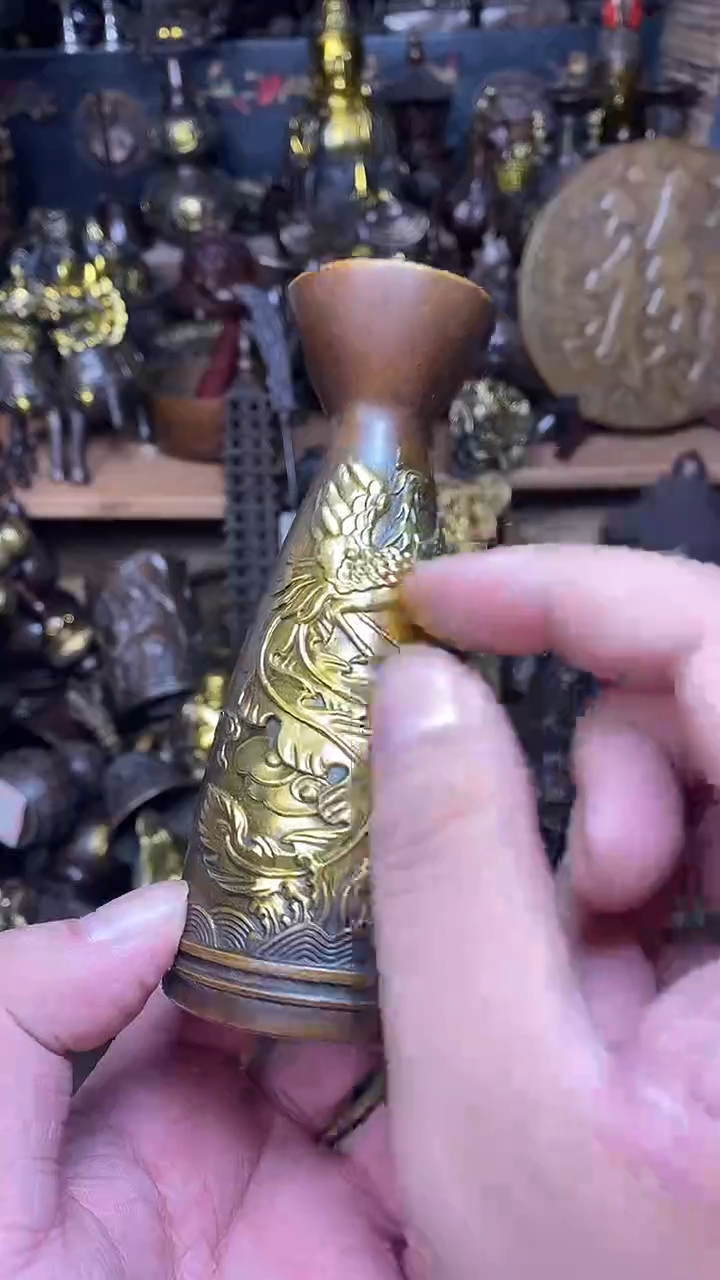 铜铜桌面摆件059