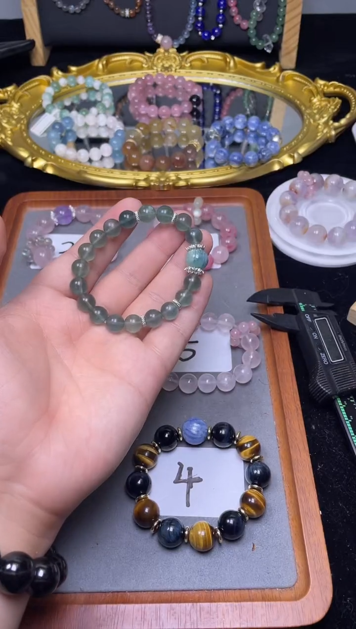 未镶嵌手链萤石多样性