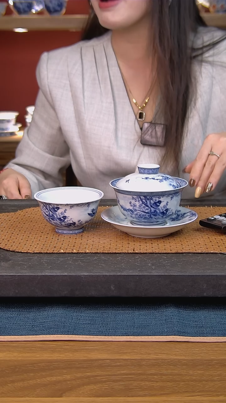 简装家用款2件套 白瓷陶瓷茶具