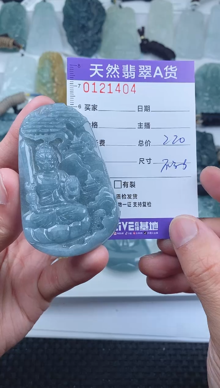 【闪购商品】翡翠颈饰未镶嵌        404