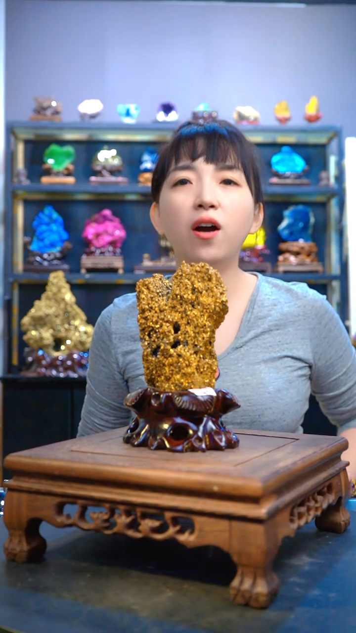 石材石****）精品矿物晶体摆件