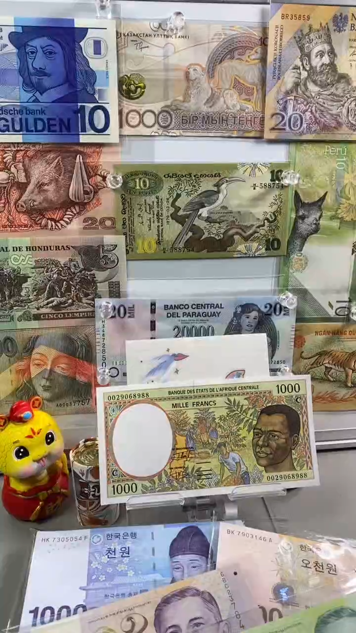 纸币中非1000法郎2000年尾88