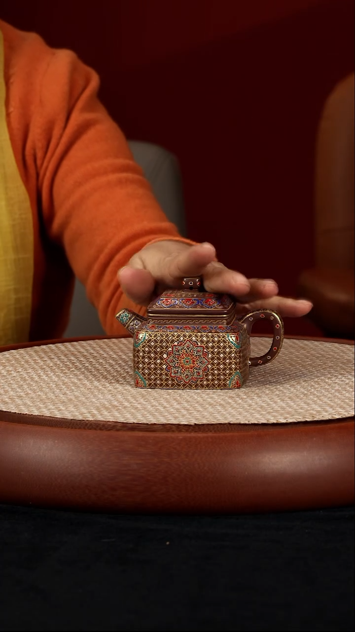 茶壶紫砂【kb094】德钟宜兴紫砂ZLM