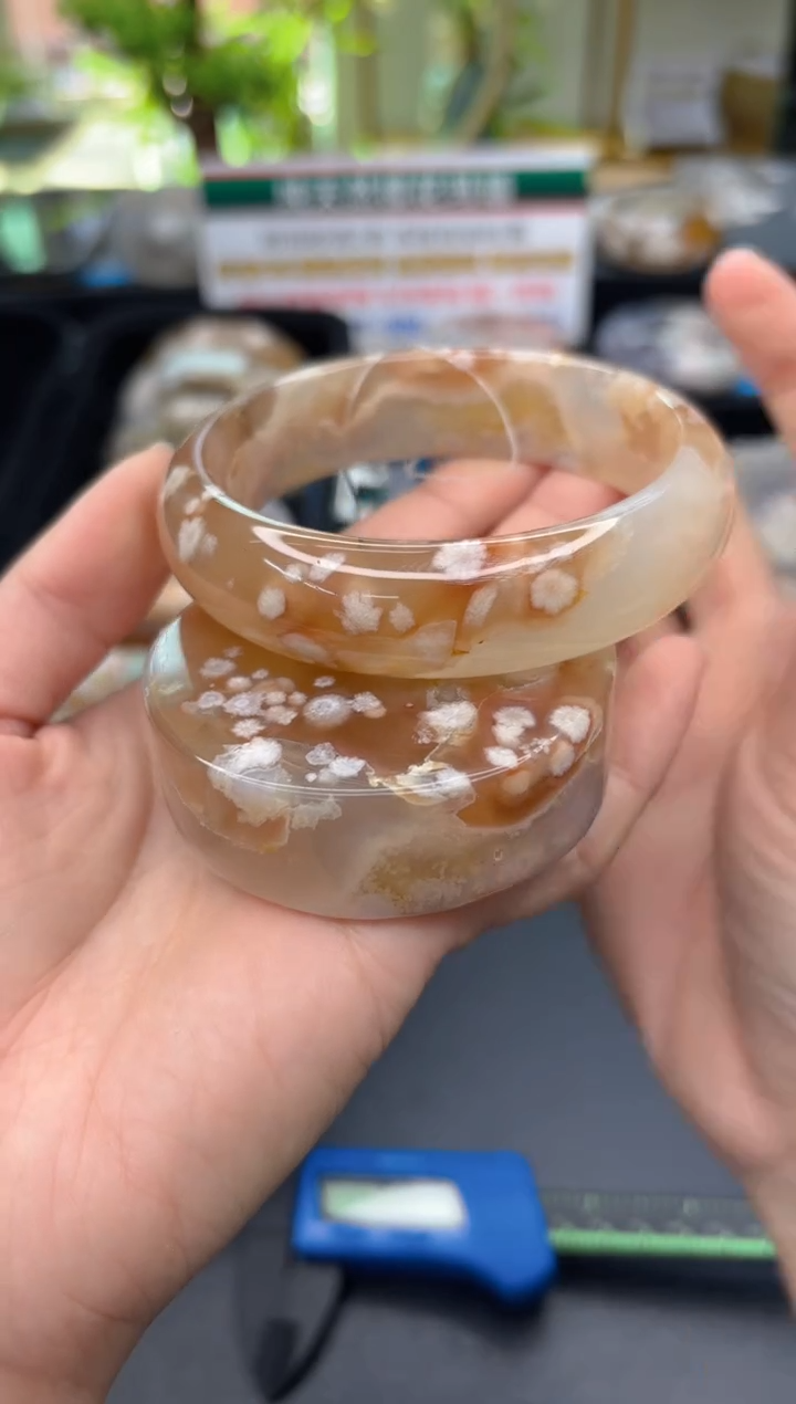 【闪购商品】石英质玉手镯未镶嵌C178(61圈赠送镯心)