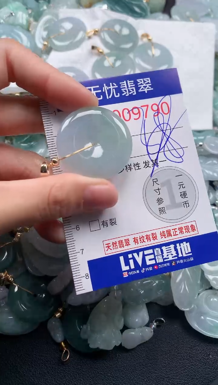 颈饰未镶嵌翡翠9790