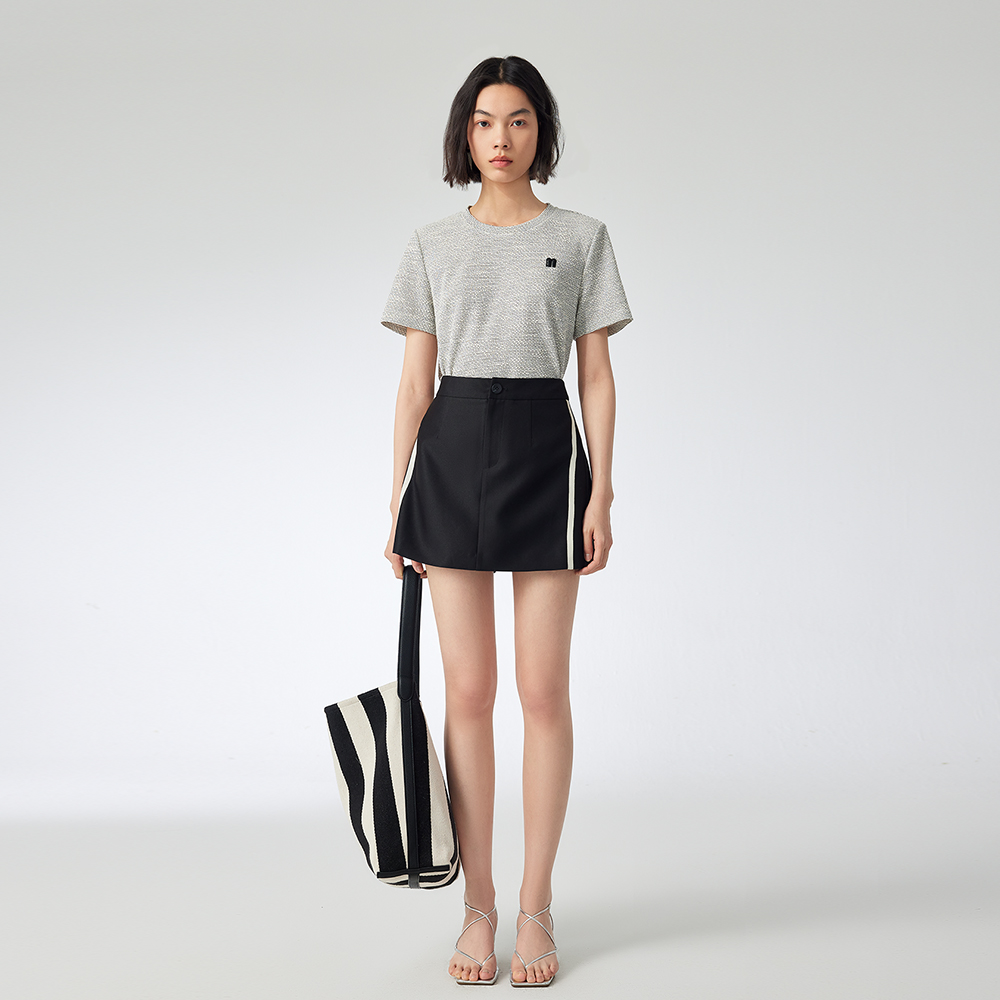 【多金专属】高腰A字裤裙 2D251111