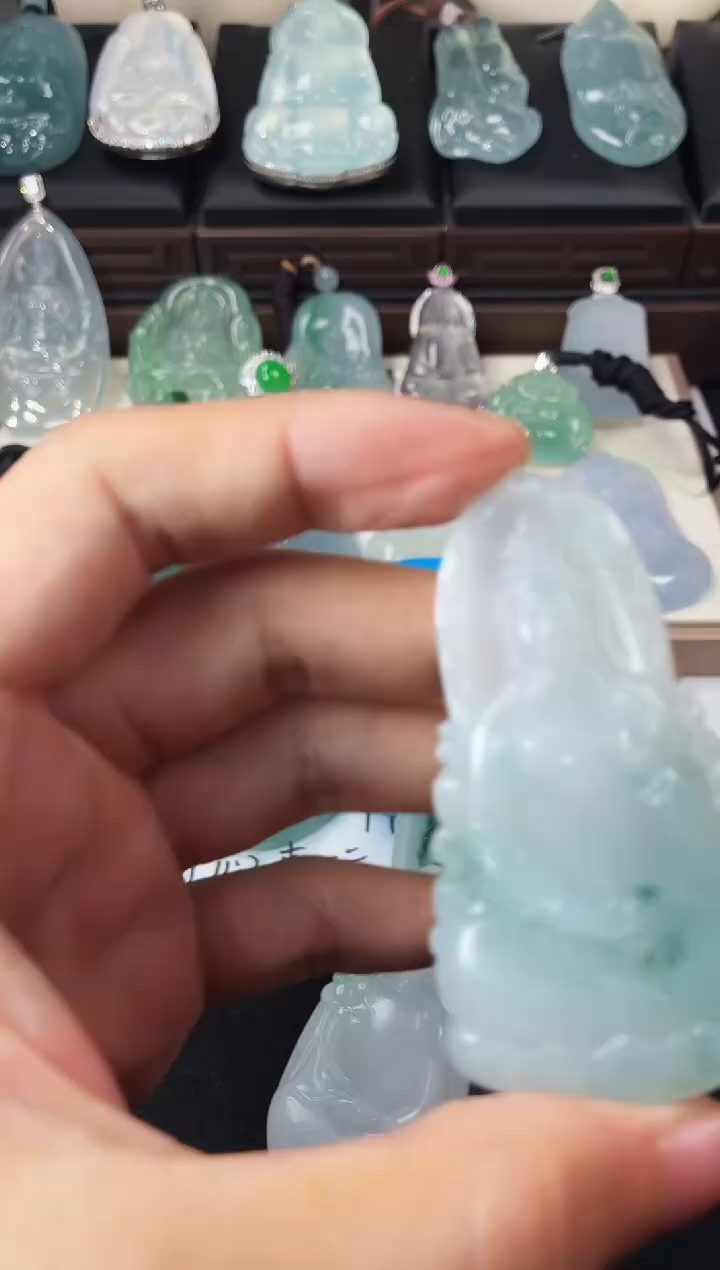 未镶嵌定制翡翠挽*～5013毛货不退不换