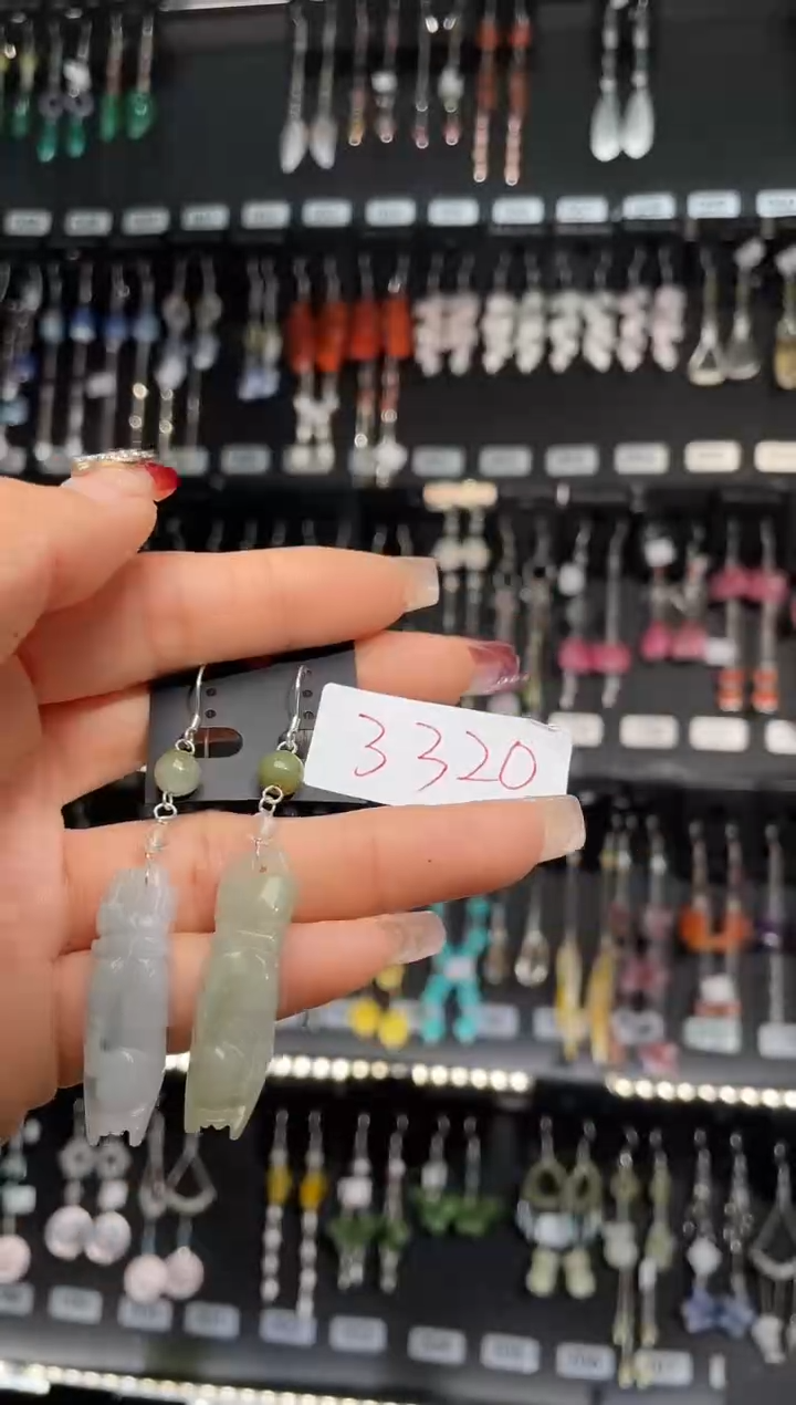 【闪购商品】紫晶耳饰银S925镶嵌喜欢拍