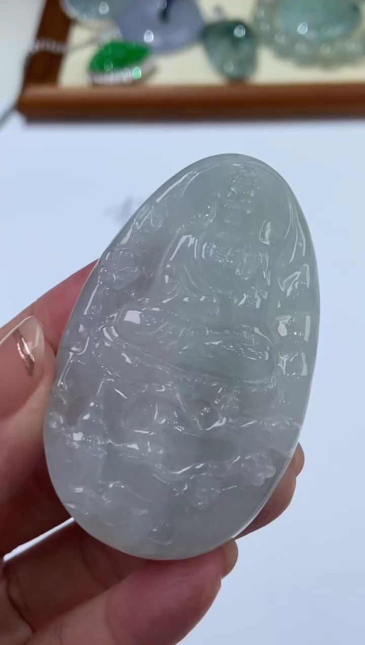 【闪购商品】翡翠未镶嵌挂件280795   