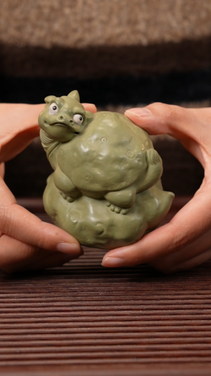 【闪购商品】紫砂茶宠回头小龟
