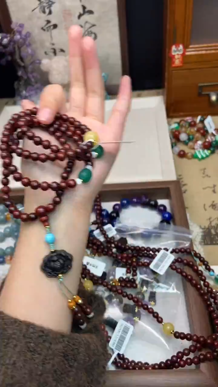 手串檀香木未镶嵌248微瑕