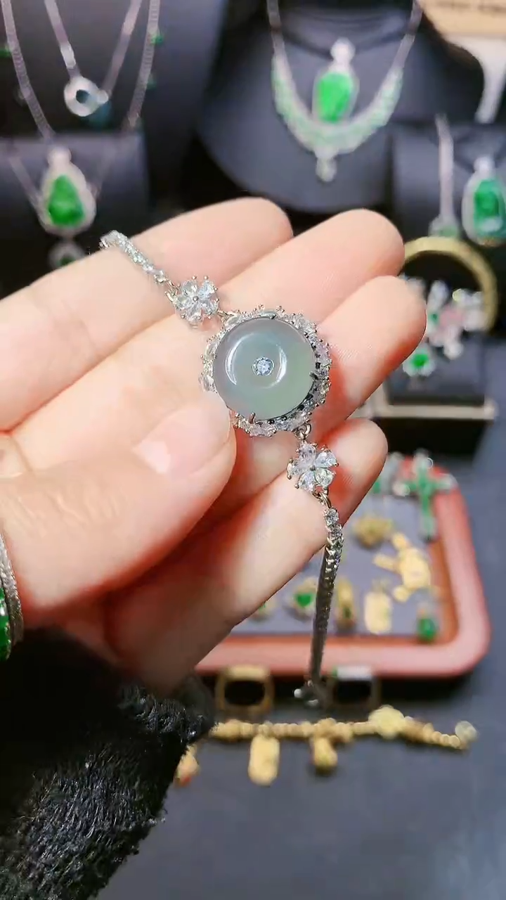 【闪购商品】翡翠手链未镶嵌手链