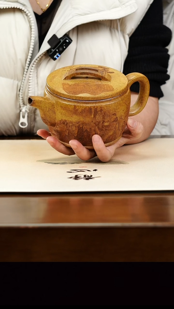 茶壶紫砂宜兴正品原矿紫砂壶孤品