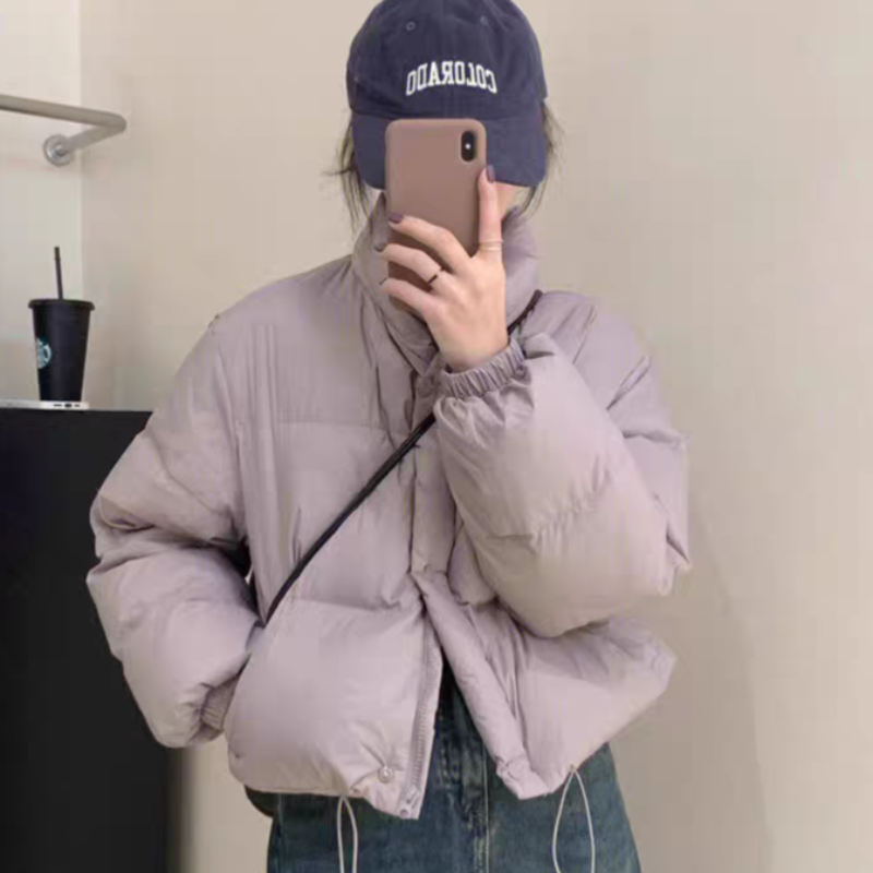 运补6-8【607】2025年棉服女短款韩版小个子时尚百搭面包服棉衣外套