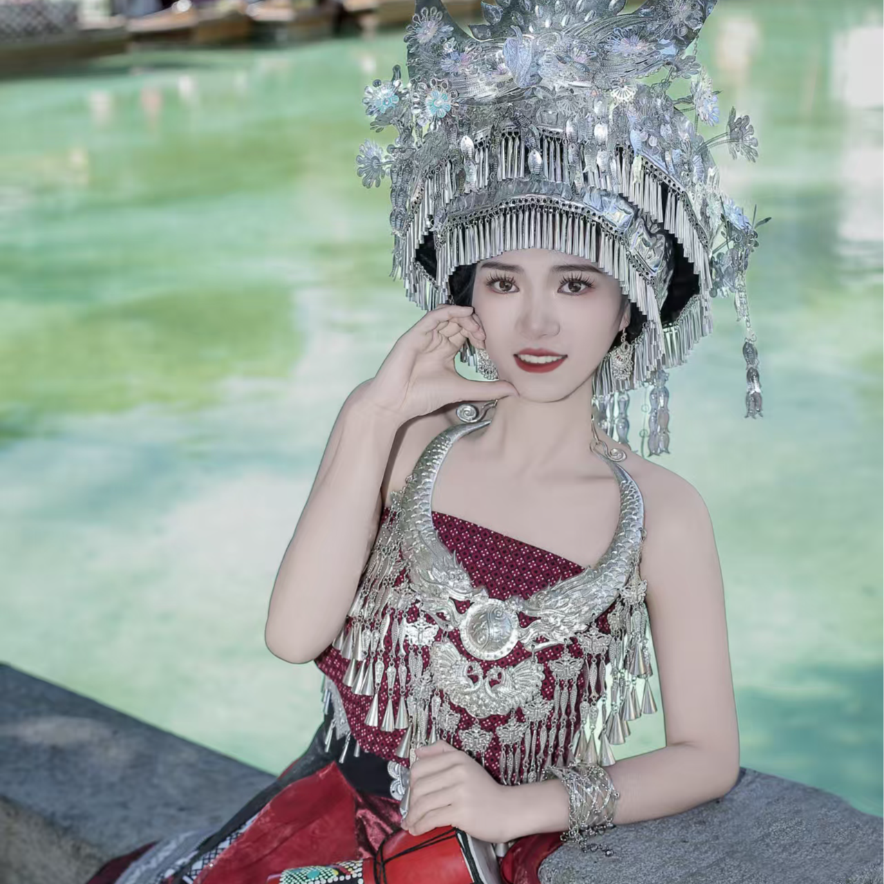 汉服唐制古风明制女春秋冬夏诃子裙齐胸腰裙日常清仓瑕疵介意勿拍