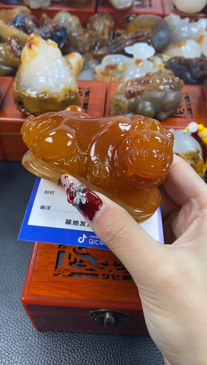 【闪购商品】玛瑙/玉髓手把未镶嵌1