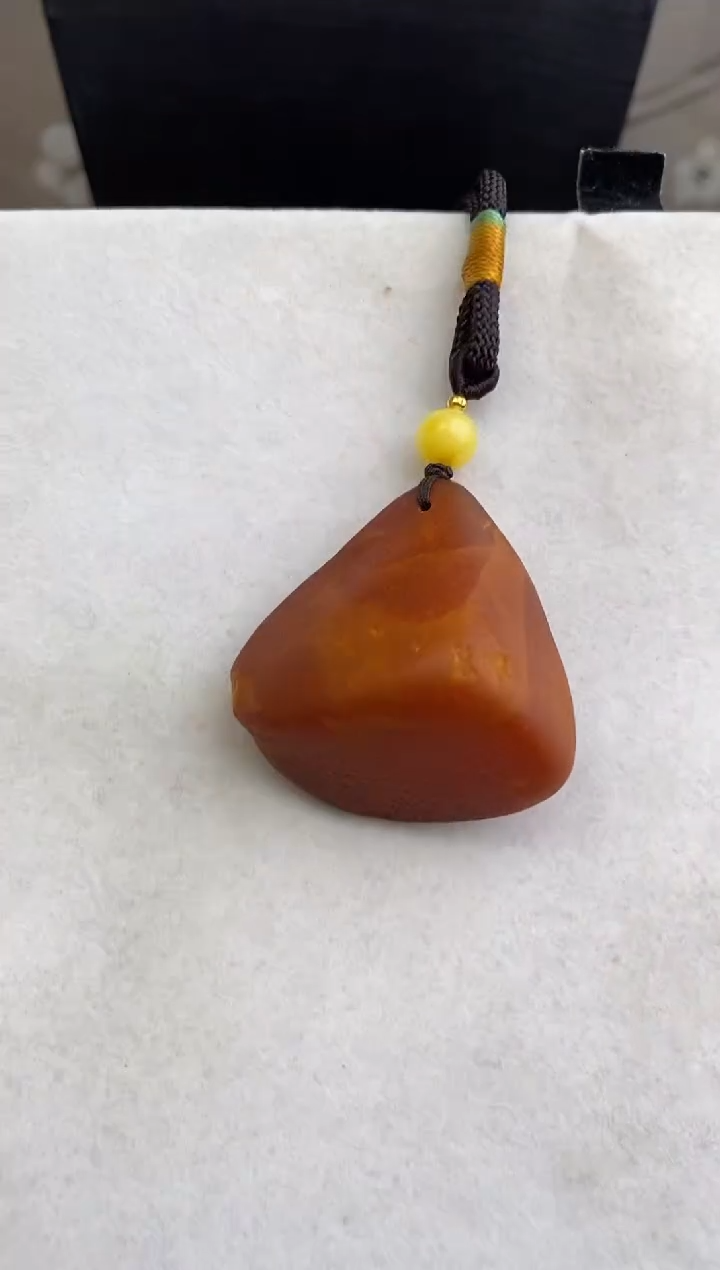 未镶嵌琥珀裸石10526036-手把件