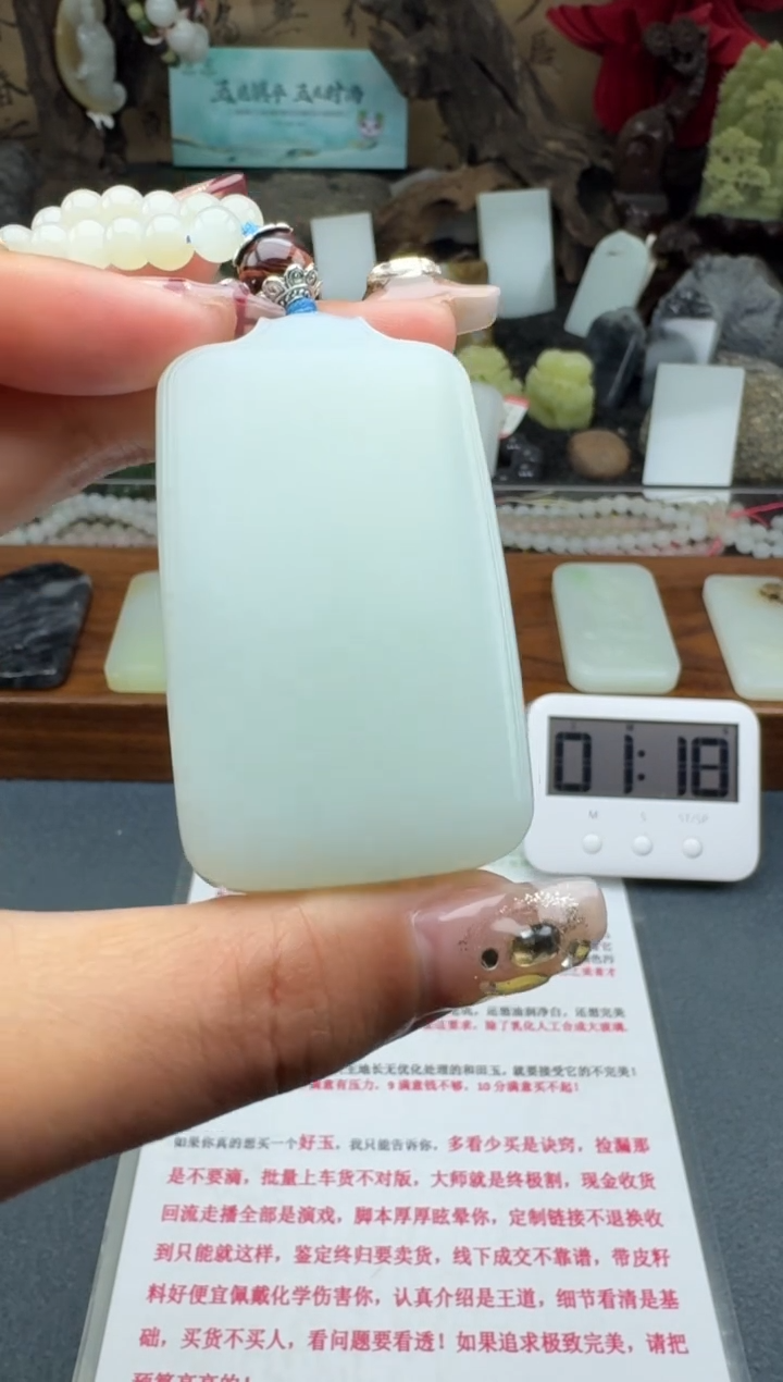 【闪购商品】和田玉颈饰未镶嵌菲菲