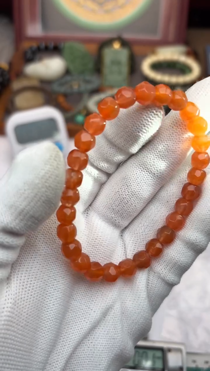 【闪购商品】南红玛瑙手串未镶嵌南红手串