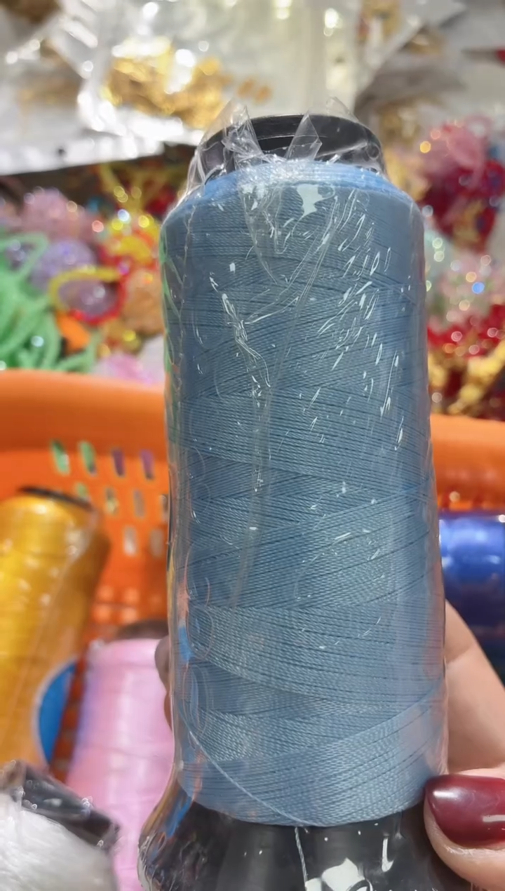 琉璃1379三股线1卷海宝蓝