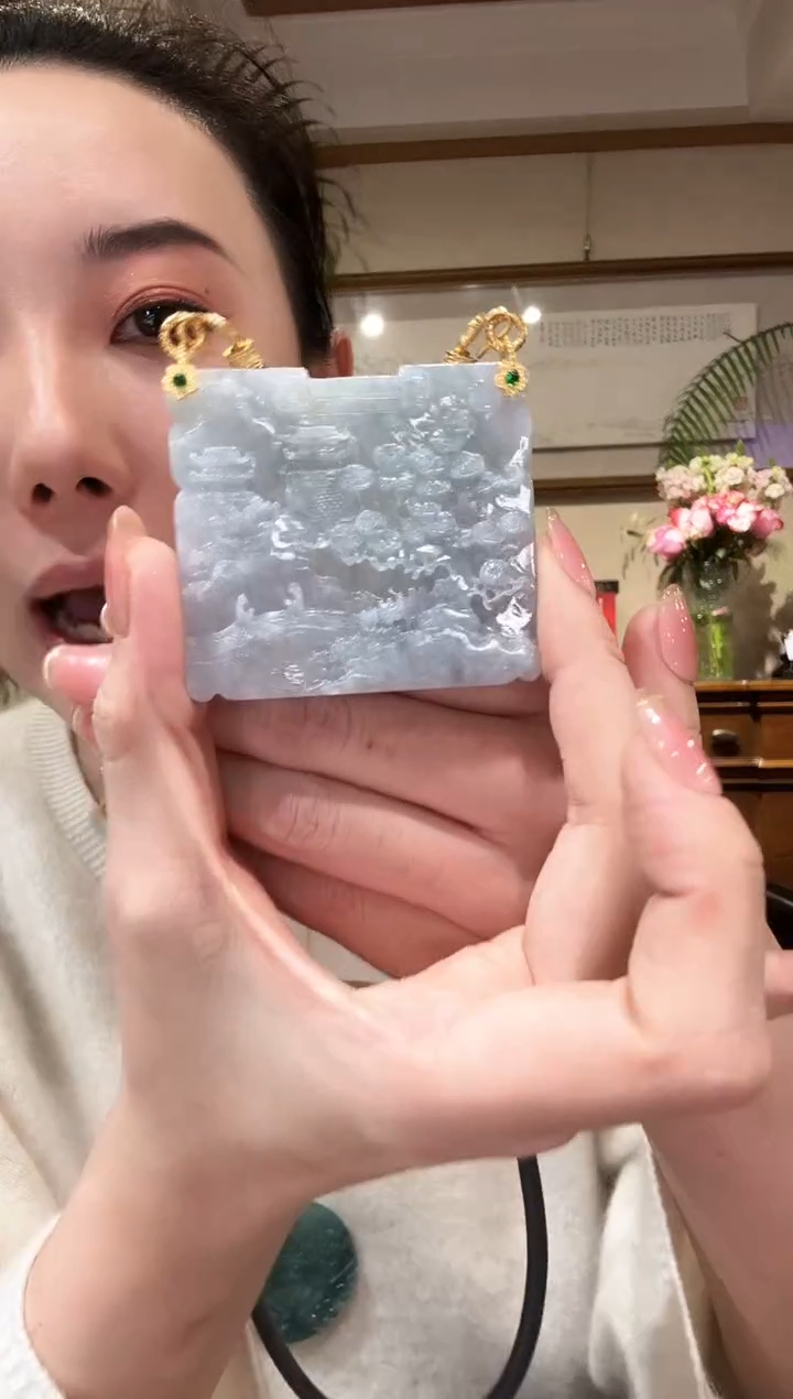 【闪购商品】翡翠颈饰未镶嵌国风