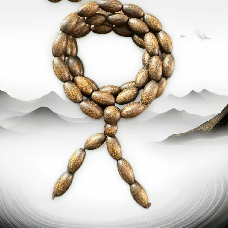 A152文莱文玩保养多圈8mm