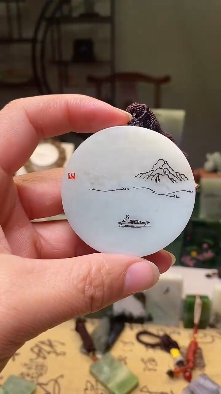 【闪购商品】和田玉挂件未镶嵌280