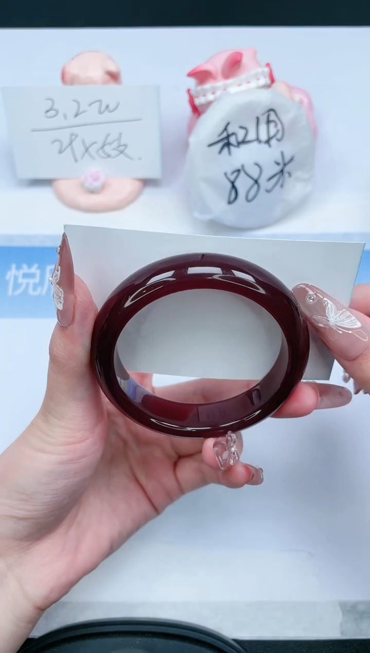 【闪购商品】石英质玉手镯未镶嵌403-54.7