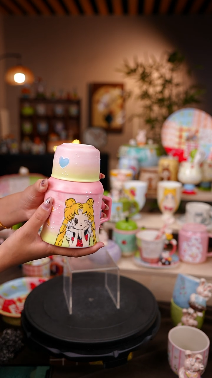 瓷初屿手绘陶瓷餐具