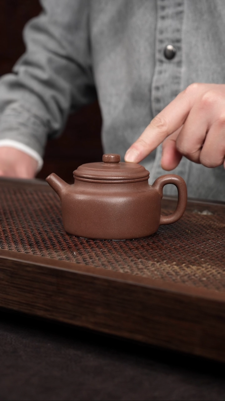 【闪购商品】紫砂茶壶老紫泥德中