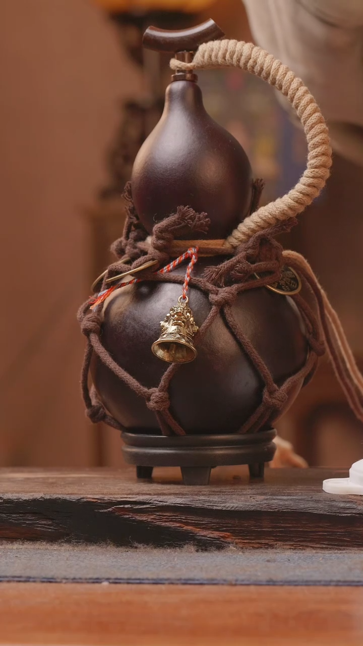 【闪购商品】119号精品大漆葫芦防腐防渗装水茶酒