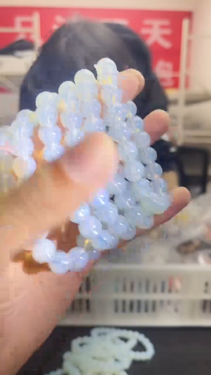 【闪购商品】欧泊手链未镶嵌精美手串132