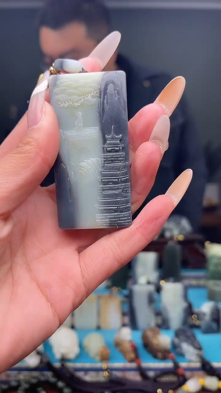 未镶嵌和田玉挂件1