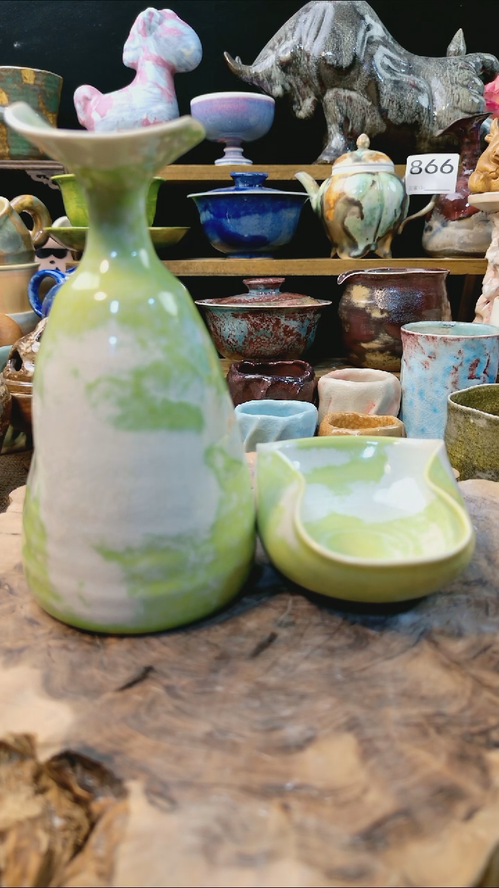 刘**瑶高温颜色釉窑变系列 