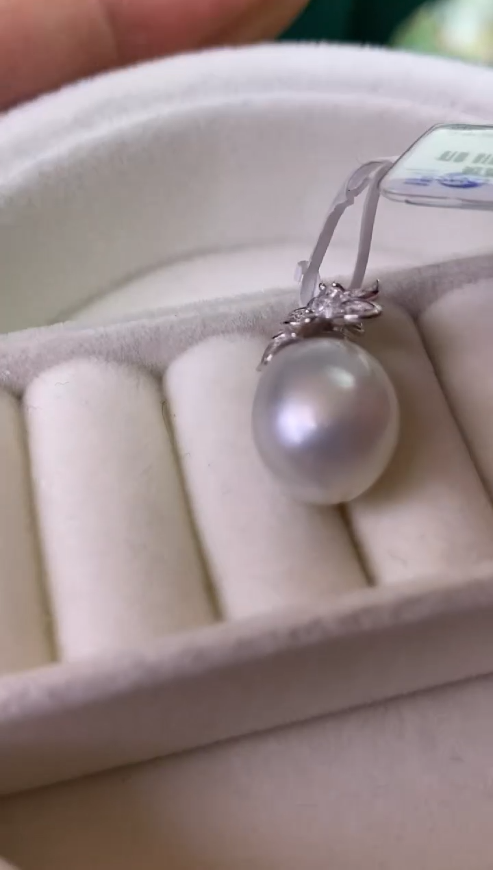 【闪购商品】海水珍珠颈饰银S925镶嵌1