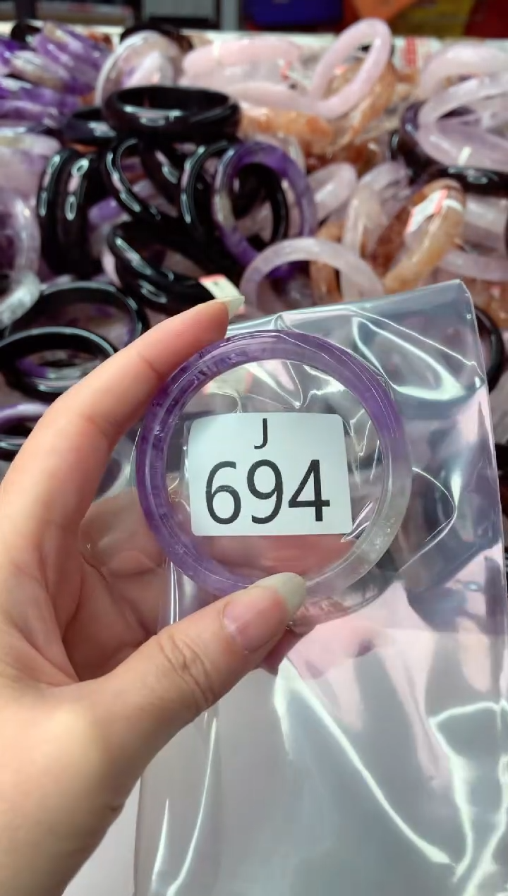 未镶嵌手镯水晶J694-52