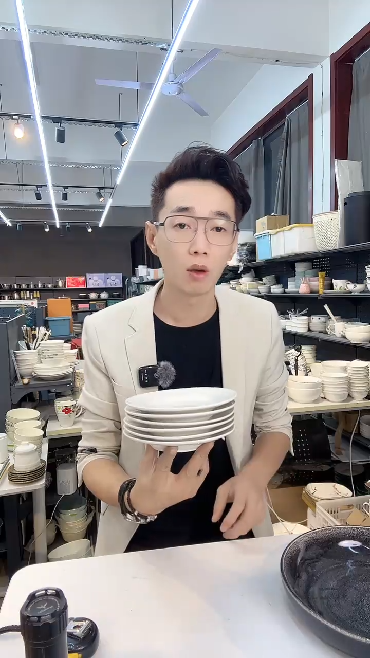 【闪购商品】6只装纯白小碟