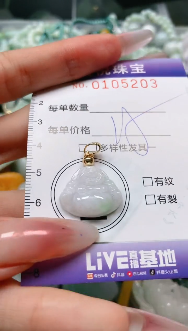 【闪购商品】翡翠颈饰未镶嵌闪购0105203