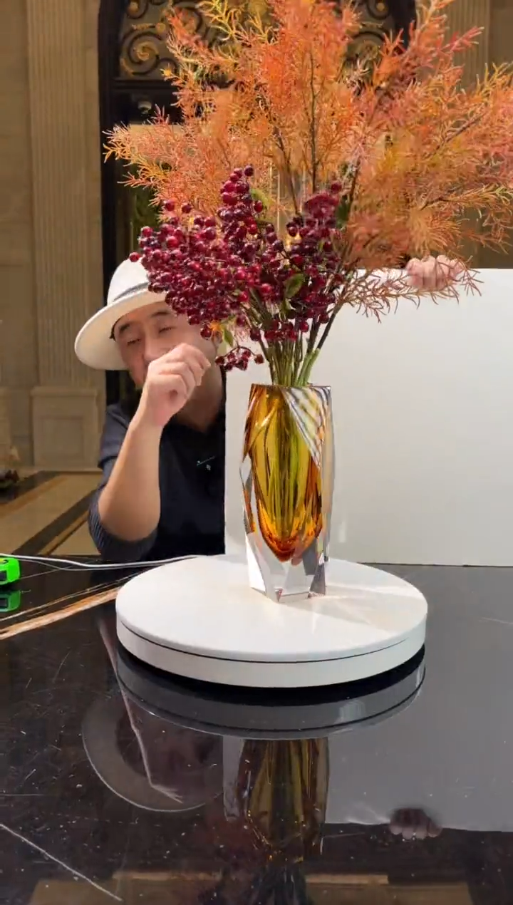 【闪购商品】茶宠AJ1010043琉璃艺术花器