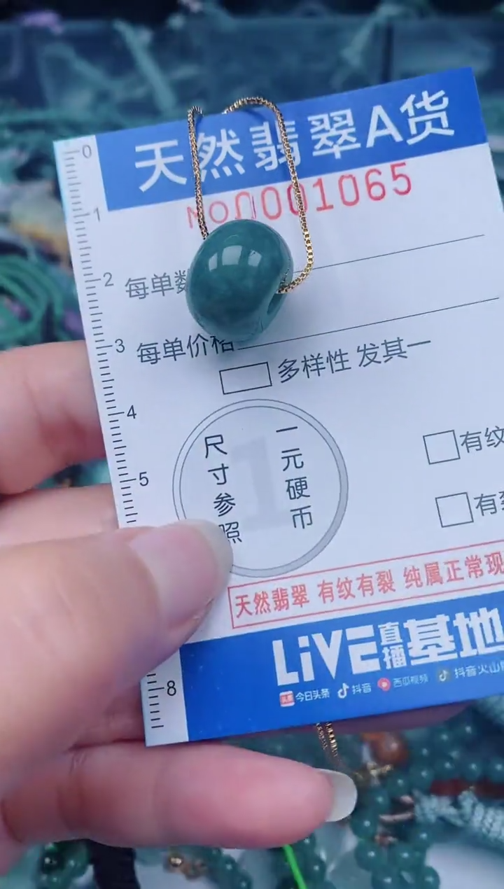 颈饰未镶嵌翡翠00001065