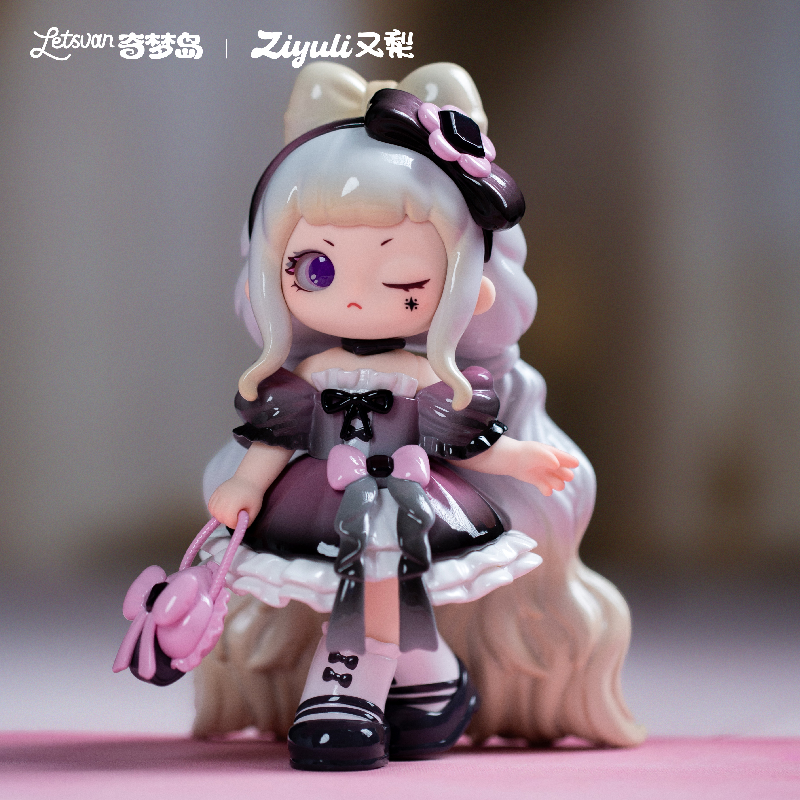 ZIYULI 璀璨石刻系列黑曜石邂逅限定吊卡