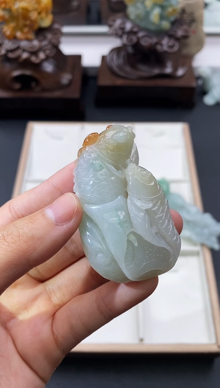 颈饰未镶嵌翡翠天然缅甸A货翡翠
