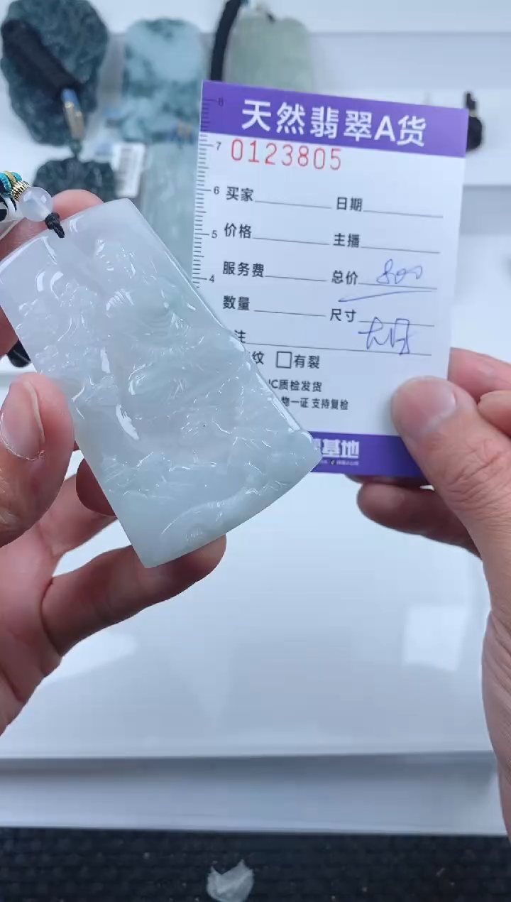 【闪购商品】翡翠颈饰未镶嵌         805