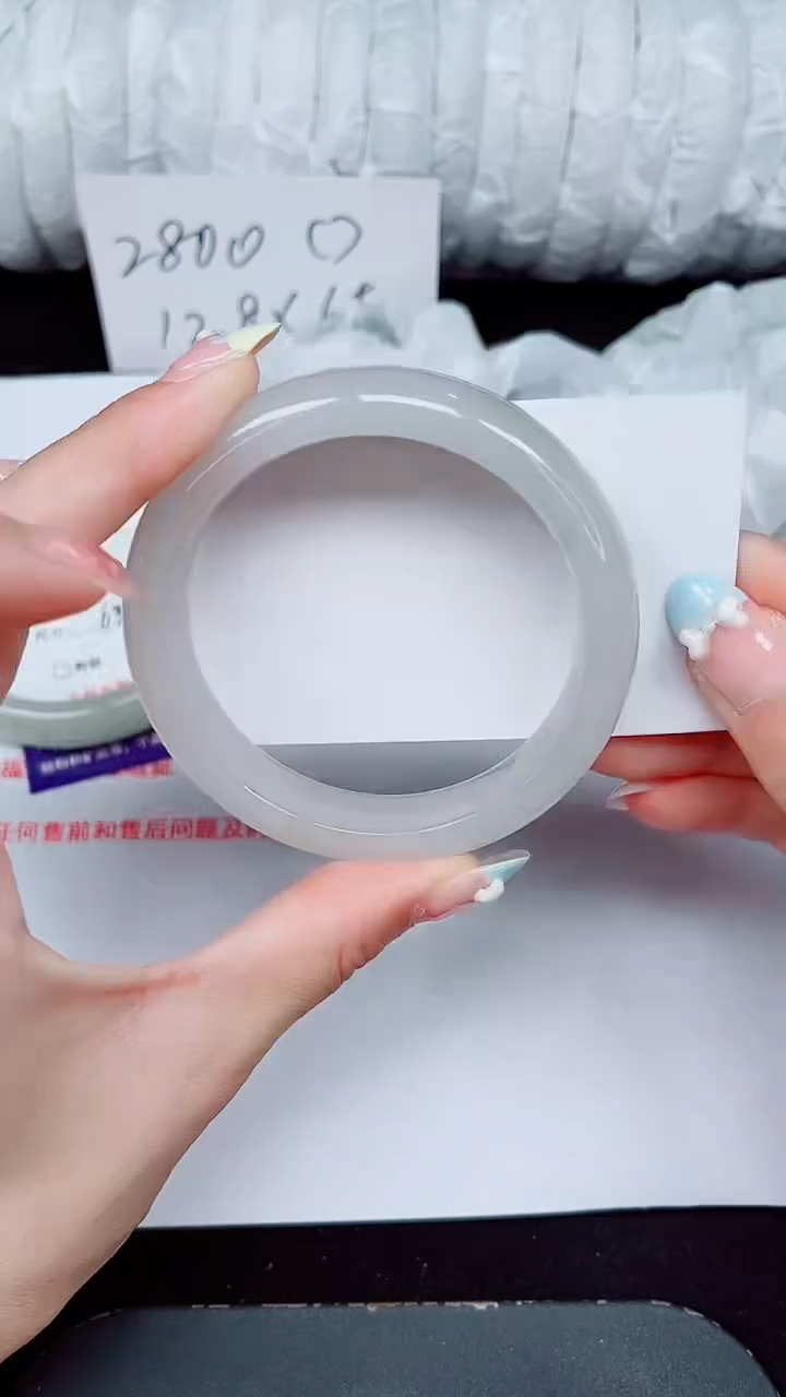 未镶嵌手镯石英质玉45-59/60