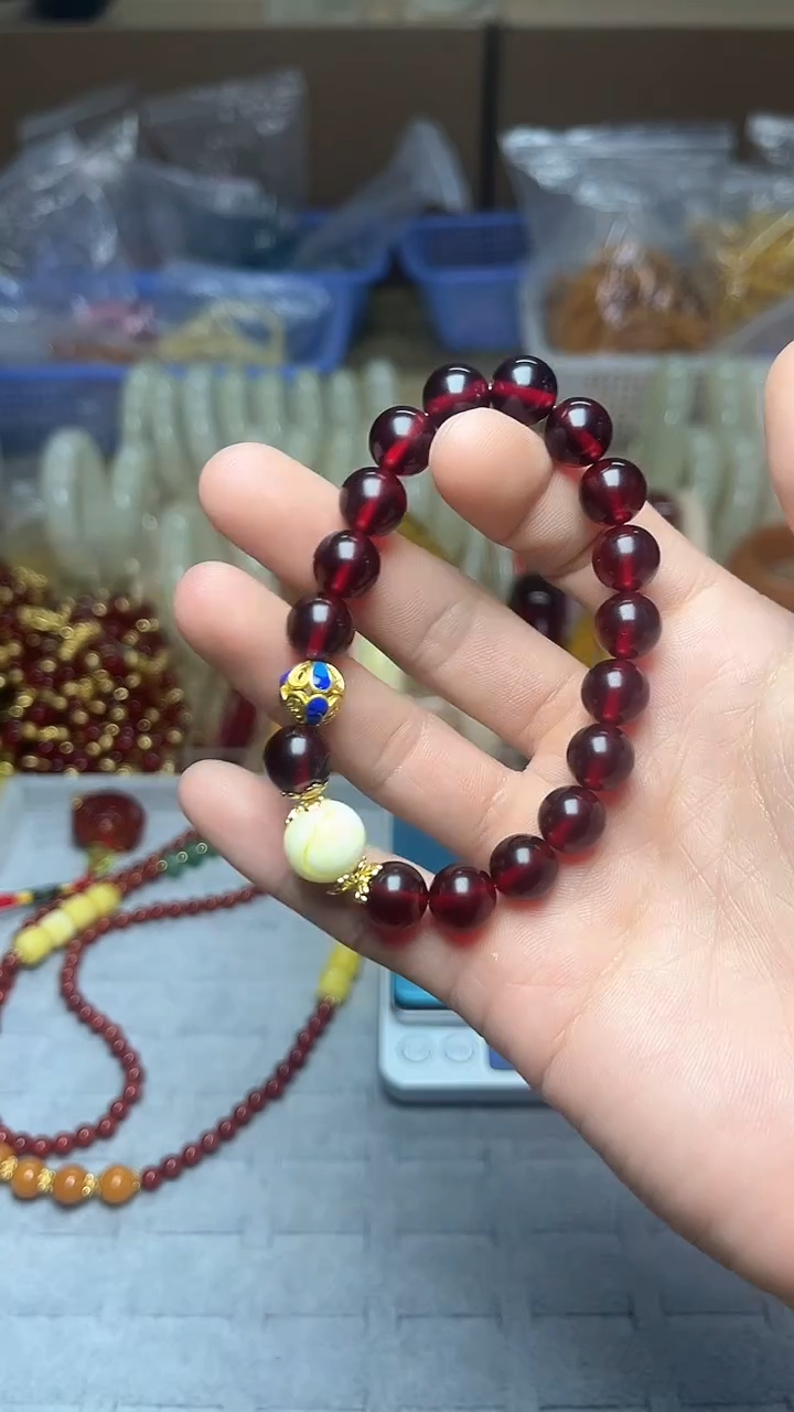 【闪购商品】琥珀手链未镶嵌手串
