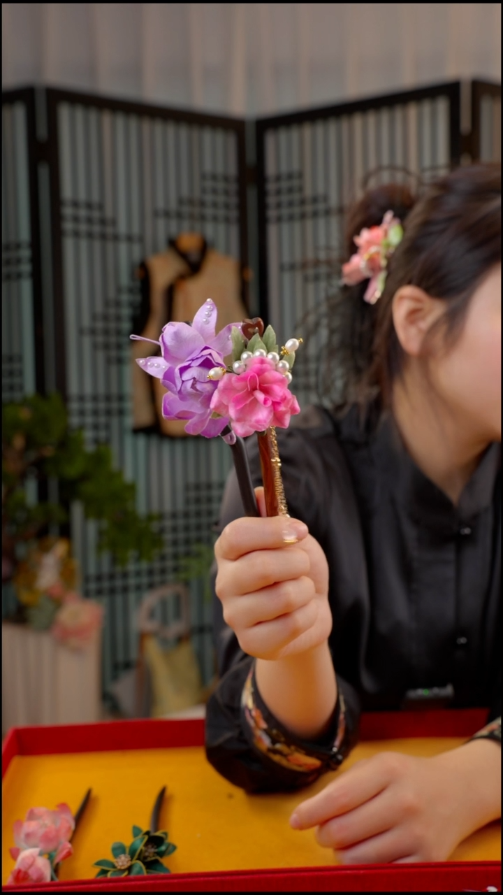 刺绣乖**啦非遗苏绣手工饰品