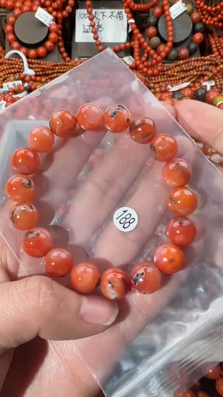 【闪购商品】南红玛瑙手串未镶嵌11