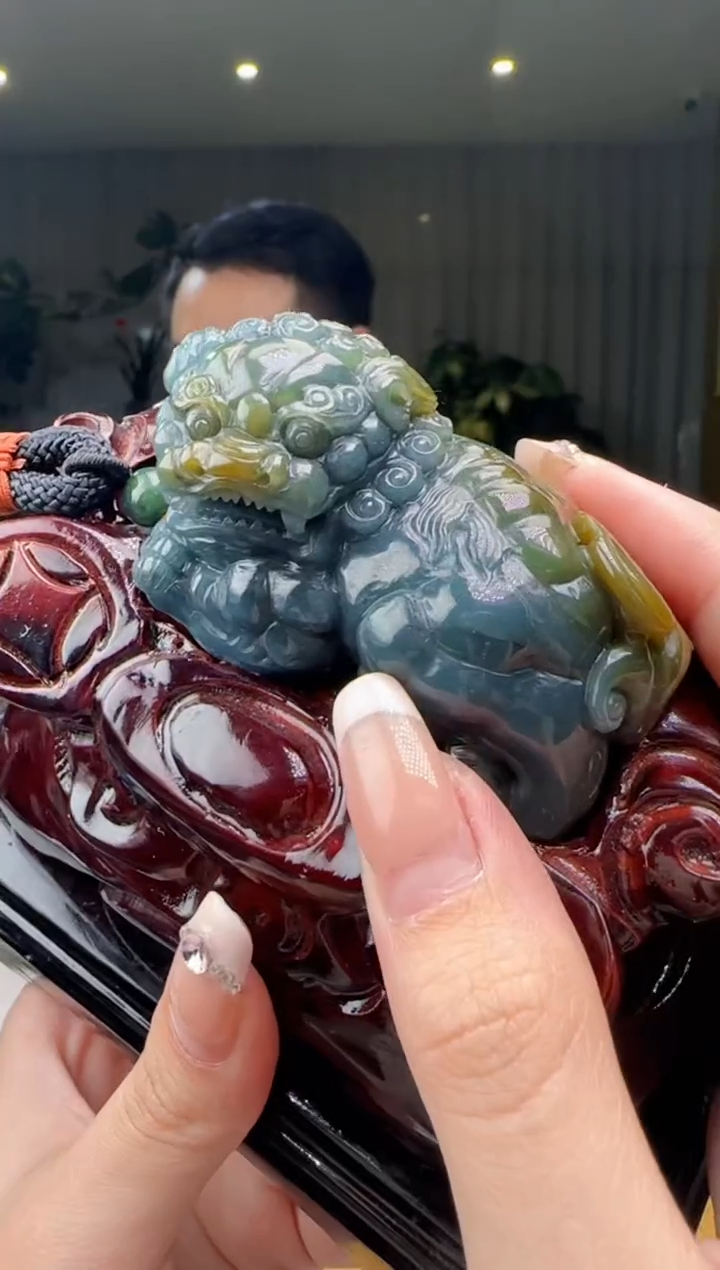 【闪购商品】翡翠摆件未镶嵌CC@@960Q3J12823